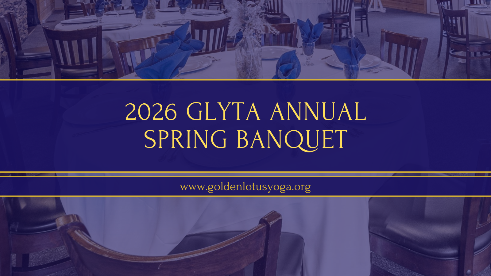GLYTA 2026 Annual Banquet feature image for Golden Lotus Yoga Teachers Association